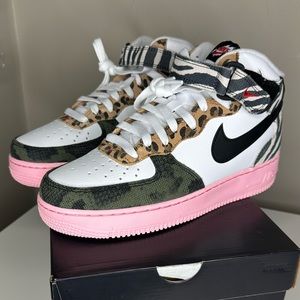 Nike Air Force 1 '07 Mid “Tunnel Walk” | Brand New In Box Never Worn | Size 8